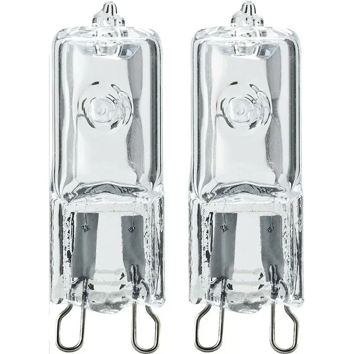 2 x Paulmann Eco Halogen Stiftsockellampen 52W G9 klar 750lm warmweiß dimmbar