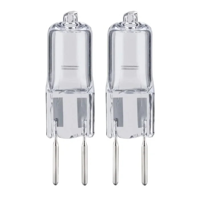 2 x Paulmann Halogen Leuchtmittel Stiftsockel 35W GY6,35 12V klar 766lm warmweiß 2900K dimmbar