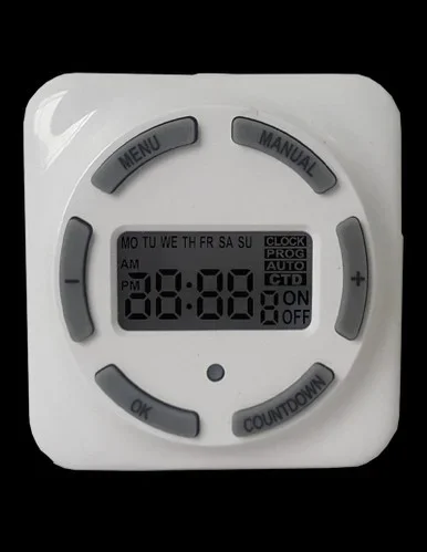7-Day 3-Prong Digital Plug-In Timer (TR-DTMR)