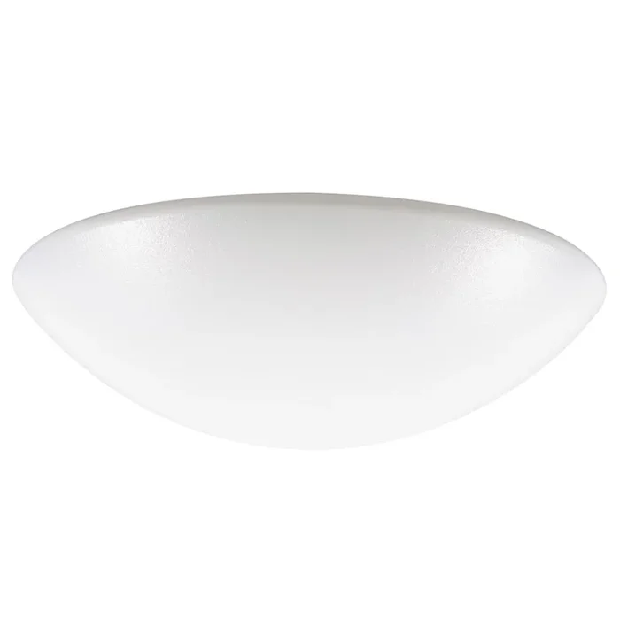 Abdeckung f�r LED Wand-/Deckenleuchte, � 60cm, bombiert, IK02, PMMA, seidenmatt