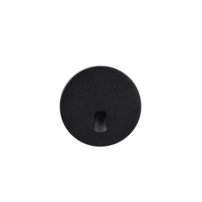 Abdeckung f�r Wandeinbauleuchte ALWAID PRO, rund, schmaler Lichtkegel, IP20, schwarz