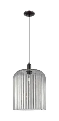 Arcadia One Light Pendant (716-1P-BK-G559-12SM)