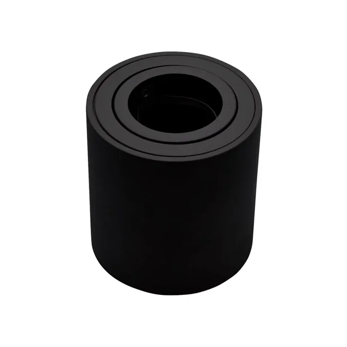 Aufbaurahmen McShine “KL-80“ schwarz, ØxH 80x84mm, schwenkbar, für z.B. GU10
