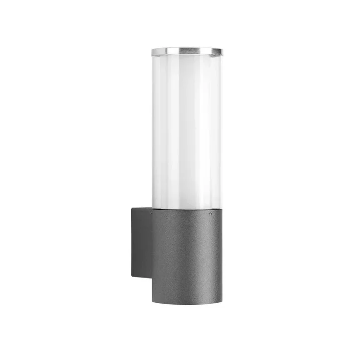 Außenwandleuchte Edelstahl / Glas 1 x E27/18W