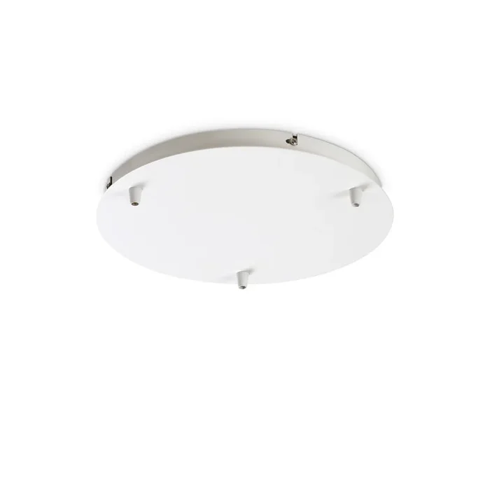 Baldachin, rund, � 30cm, 3-fach, wei�