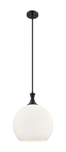 Ballston One Light Pendant (415-1S-BK-G121-14)