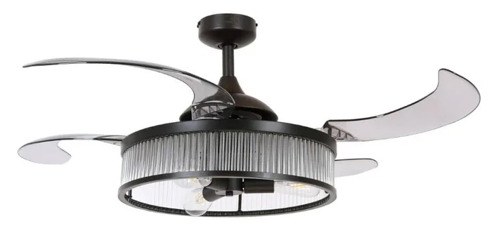 Beacon – Schwarzer Deckenventilator Fanway Corbelle Ø 122cm