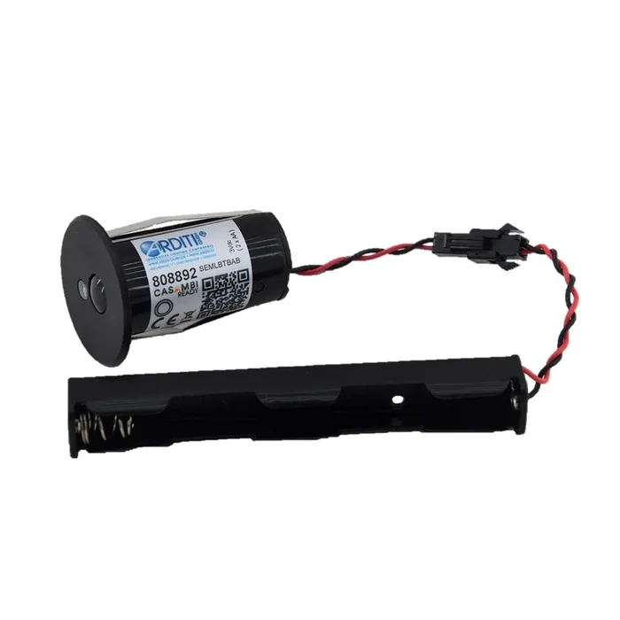 Bluetooth Sensor CASAMBI SEMLBTBA, IP44 (Front) / IP20, Einbau, Batterie-Betrieb, PIR Bewegung + Licht, Schwarz