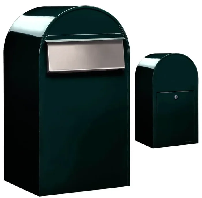 Bobi – Briefkasten Grande B 6064 i Schwarz Grün