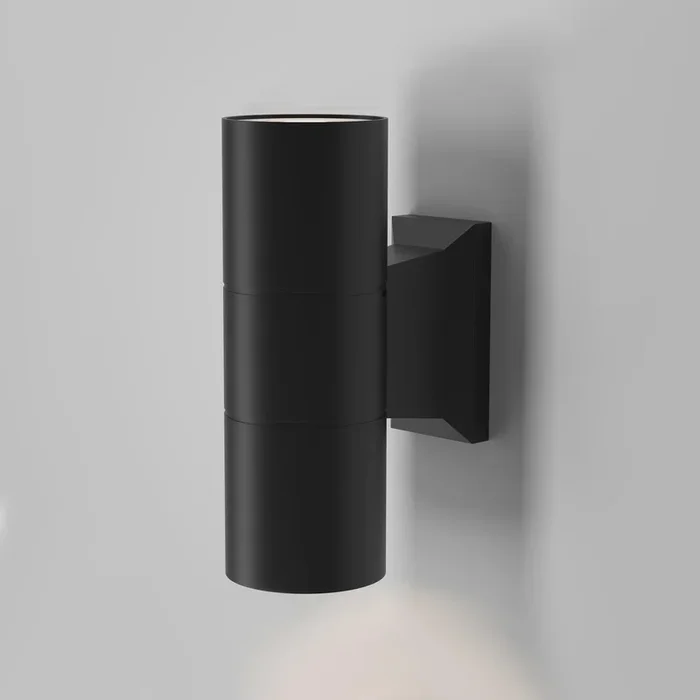 Bowery Wandleuchte schwarz Metall Up&Down 2xGU10