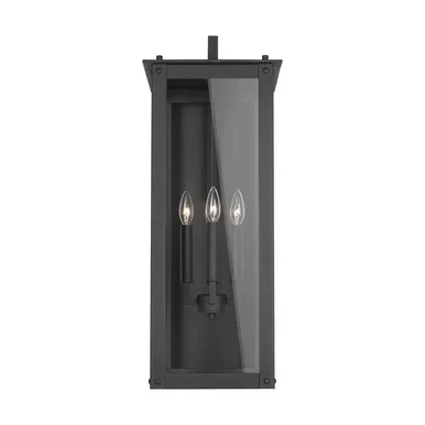 Capital Lighting Hunt Four Light Wall Mount in Black – 934641BK