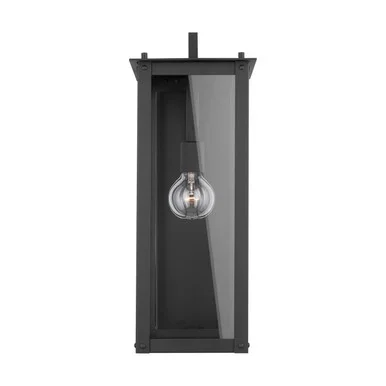 Capital Lighting Hunt One Light Wall Mount in Black – 934612BK