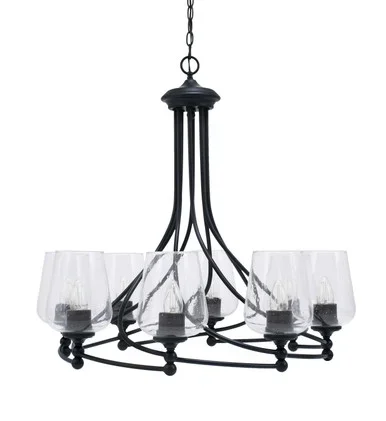 Capri Eight Light Chandelier (908-MB-210)
