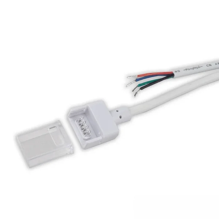 Clip-Kabelanschluss 200cm f�r 4polige IP68 Flexstripes mit Breite 12mm und Pitch-Abstand >8mm