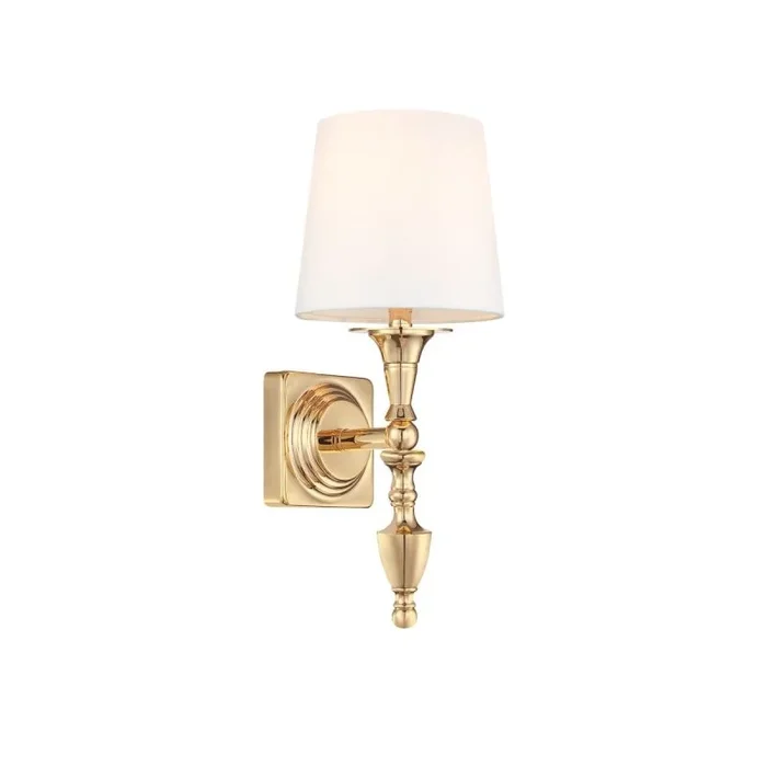 Cosmolight AUSTIN W01125AU-WH Wandleuchte 1x40W/E14 IP20