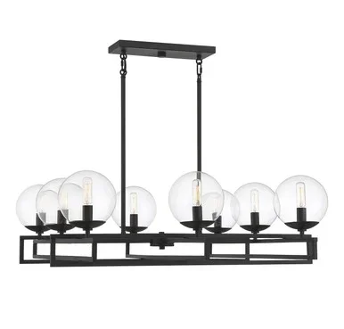 Crosby Eight Light Chandelier (1-1861-8-89)