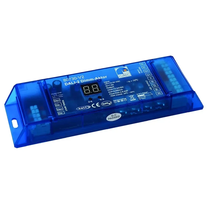 DALI-2 Push Dimm-Aktor DC DALI-2 DT6 f�r 350mA mehrfarbig