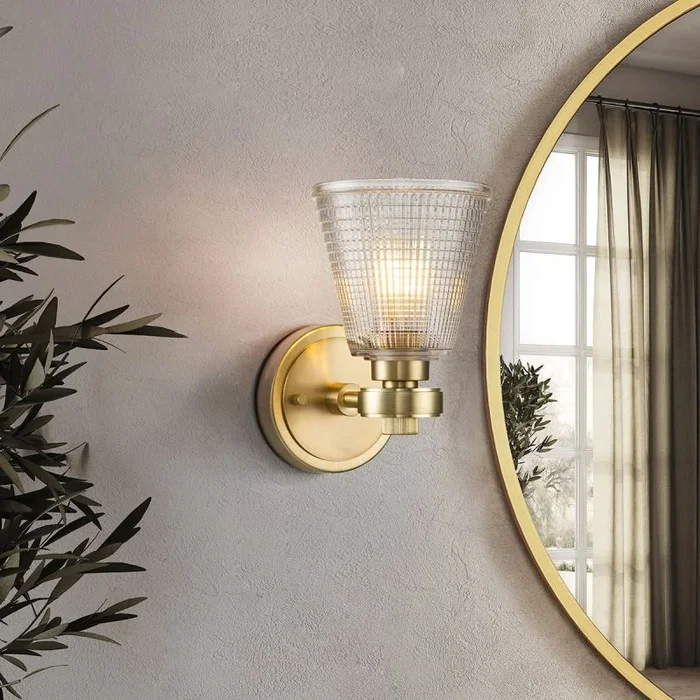 Elstead Lighting Gunnislake BATH-GUNNIS1-BB Wandleuchte 1×3.5W/G9 IP44