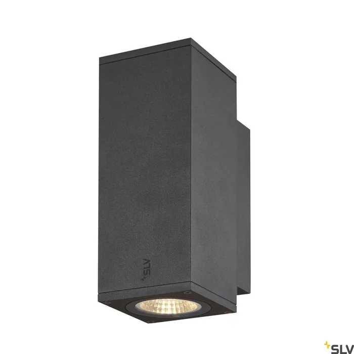 ENOLA SQUARE S UP/DOWN, Outdoor LED Wandaufbauleuchte anthrazit