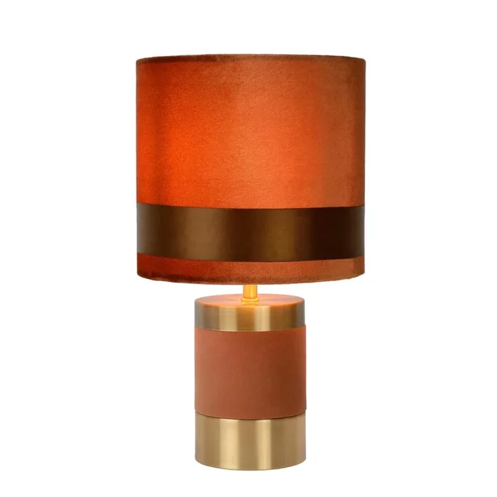 EXTRAVAGANZA FRIZZLE Tischlampe Ø 18 cm 1xE14 Braun