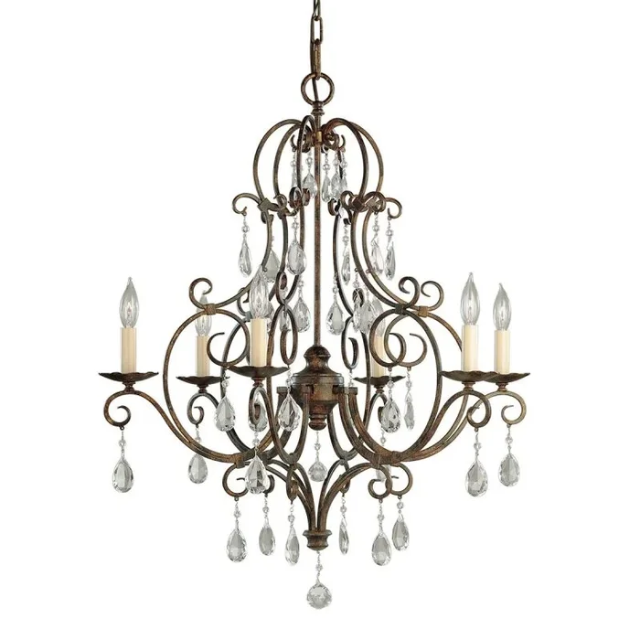 Feiss Chateau FE-CHATEAU6 Kronleuchter 6x60W/E14