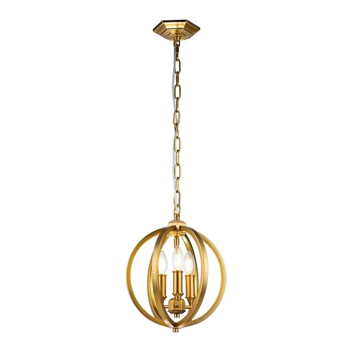 Feiss Corinne FE-CORINNE-3P-S-BB Pendelleuchte 3x60W/E14