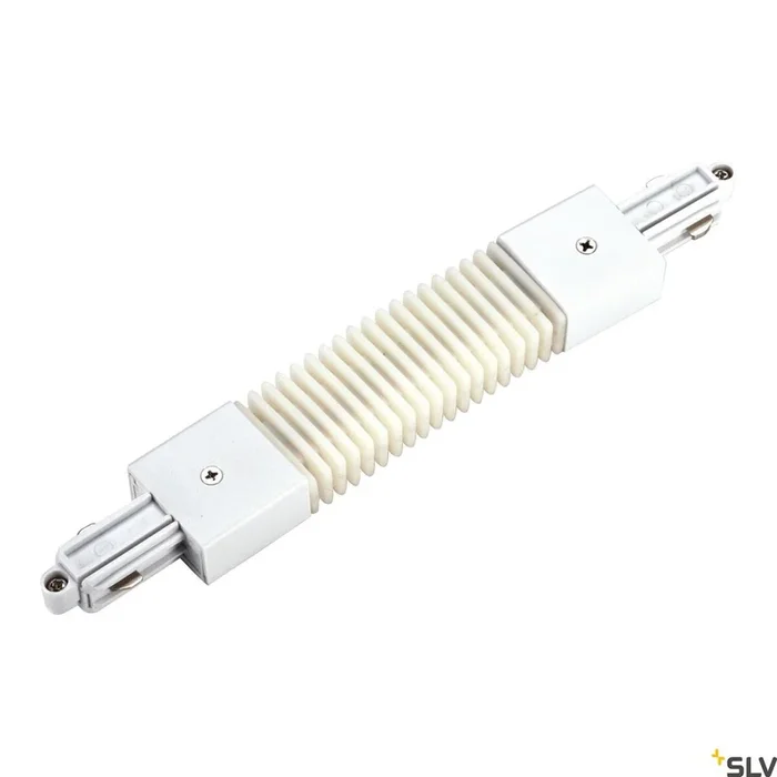 Flex-connector, voor hoogspanning 1-fase opbouw, wit, wit