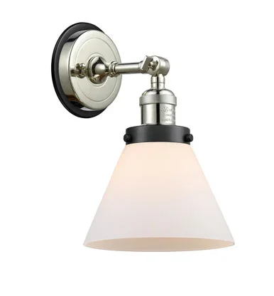 Franklin Restoration One Light Wall Sconce (203PN-BPBK-HRBK-G41)