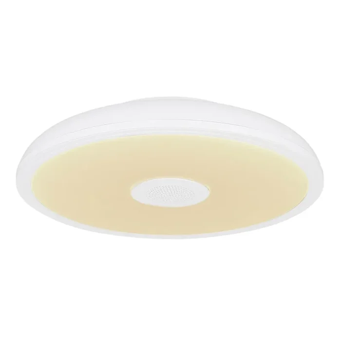 Globo – Weiße Deckenleuchte Raffy Ø 28cm