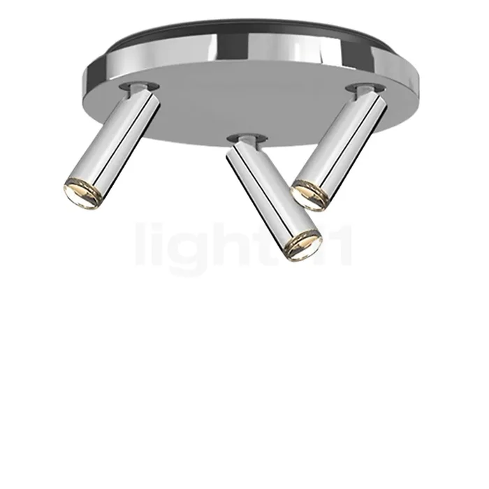 Grau Clear Deckenleuchte LED 3-flammig