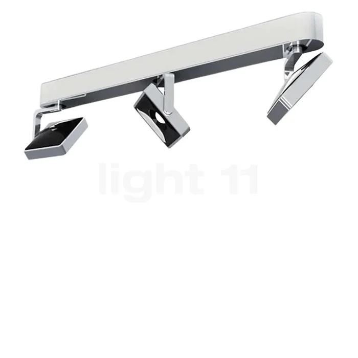 Grau Studio Aufbaustrahler LED 3-flammig – linear