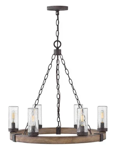 Hinkley Sawyer LED Outdoor Chandelier in Sequoia – 29206SQ-LL