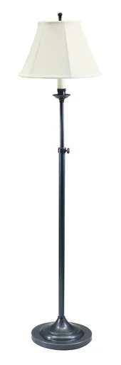 House of Troy Club One Light Floor Lamp in Oil Rubbed Bronze – CL201-OB