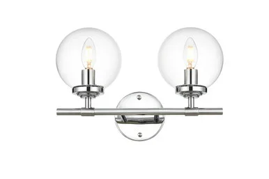 Ingrid Two Light Bath Sconce (LD7302W15CH)