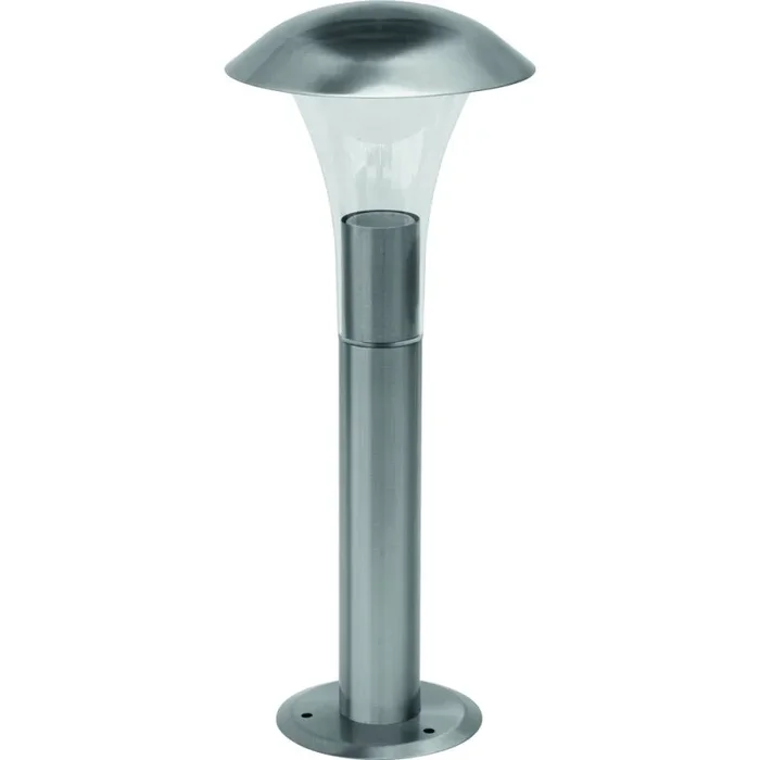 Inventiv Außenstehleuchte Volta Chrom IP44 90cm max. 60W E27 ohne Leuchtmittel