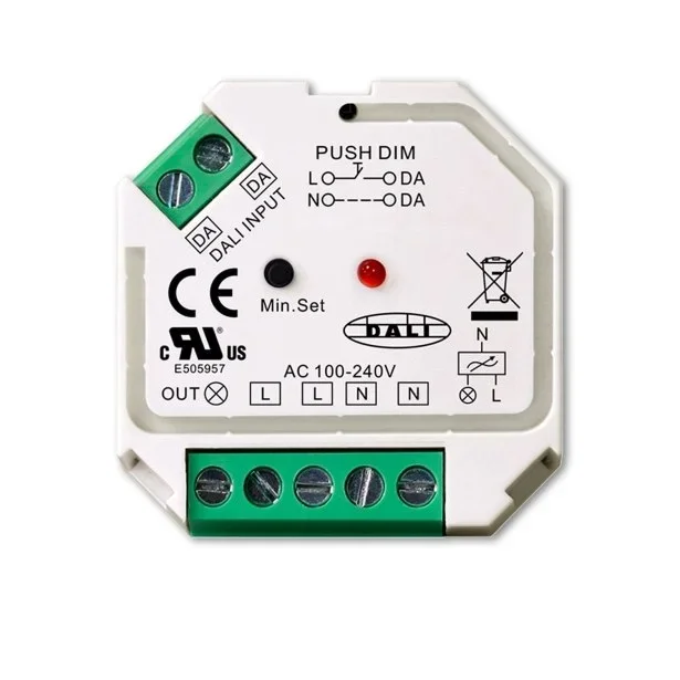 ISOLED DALI-2 DT6 / Push Phasenabschnitt-Dimmer