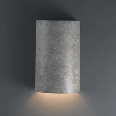 Justice Designs Ambiance Lantern in Mocha Travertine – CER-0940-TRAM