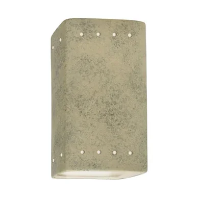 Justice Designs Ambiance Lantern in Navarro Sand – CER-0925W-NAVS