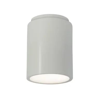 Justice Designs Radiance Flush-Mount in Matte White – CER-6100-MAT