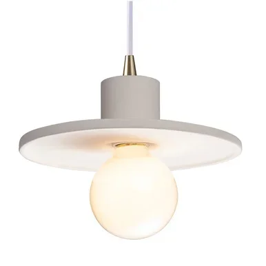 Justice Designs Radiance One Light Pendant in Bisque – CER-6325-BIS-ABRS-WTCD