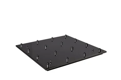 Kuzco Lighting Canopy Multi-Port Canopy in Black Chrome – CNP16AC-BC