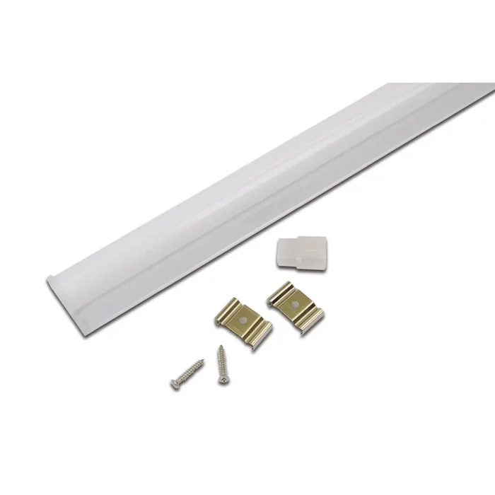 LED Aufbau-Linienleuchte EcoLite F HO, IP20, 230V, Fl�chenlicht, verbindbar, 144cm, 21.5W 3000K 2365lm 170�