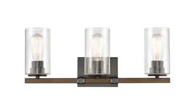 LED Bath Vanity (445-3W-BK-G4454-LED)