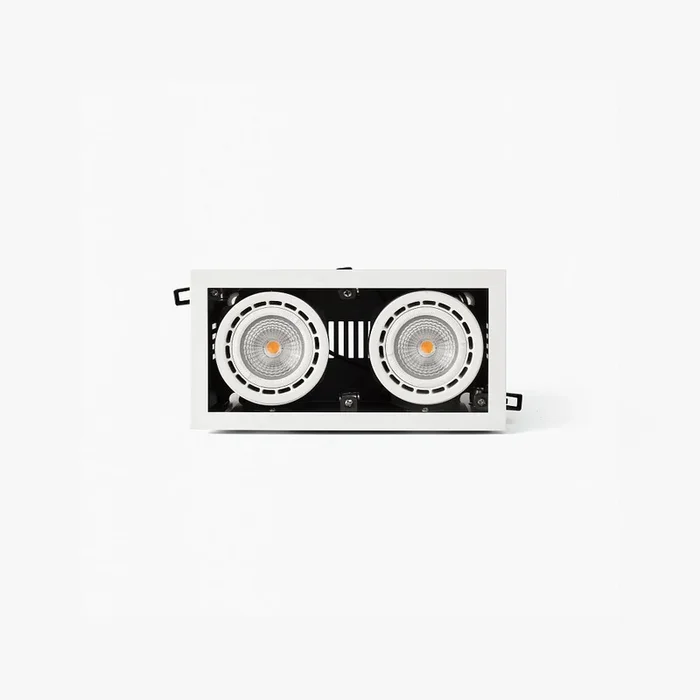 LED Deckeneinbauleuchte NANO COLIN-2 56�, 24W, 4000K, IP23, mit Rahmen, wei�