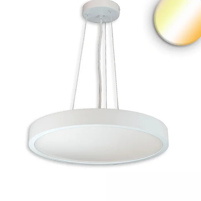 LED H�ngeleuchte RUND, IP42, � 80cm, 60/70W (multi) 2700/3000/4000K (CCT Switch) 7200/8400lm, UGR<19 2H, dimmbar, exkl. Kabel