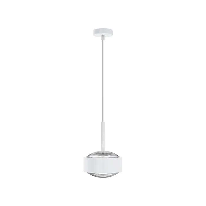 LED Pendelleuchte PUK MEG MAXX DROP SOLO, � 16cm, Up/Down, 30W 2700K, CRi 90, ohne Linse, wei� matt