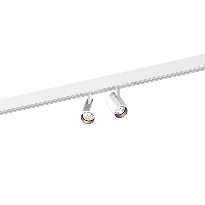 LED Schienenstrahler CENO 2.0 ON STREX 48V TRACK, CRi >90, UGR <16, kardanisch, schaltbar, 14W 3000K 31�, mattwei�