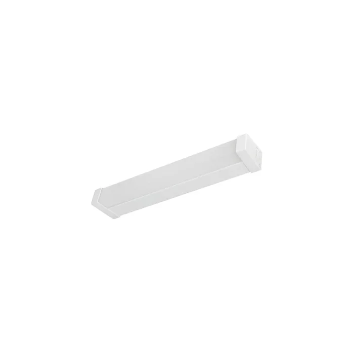 LED Spiegelleuchte mit Schalter weiß 35 cm 3W 3000K warmweiß