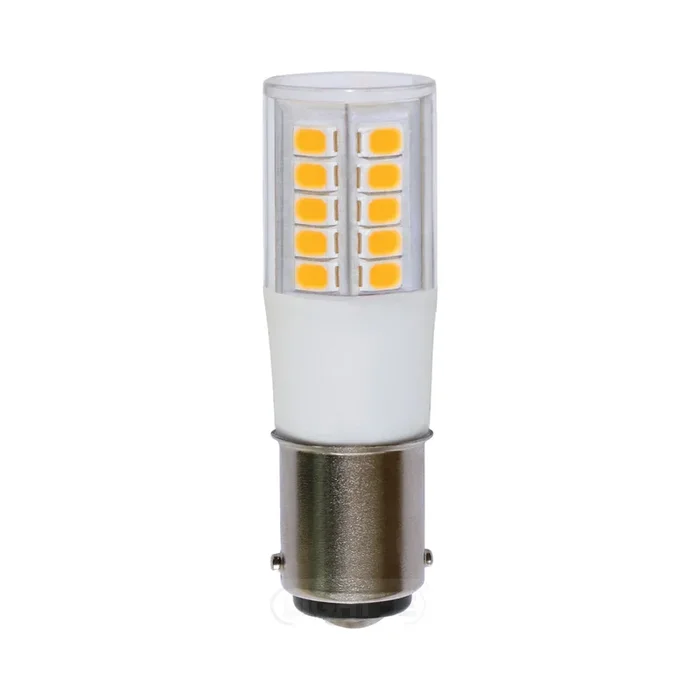 LED T18 Stablampe, L�nge 5.7cm, B15d, 5.5W 3000K 600lm 320�, nicht dimmbar
