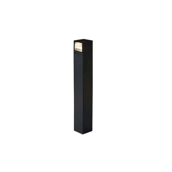 LED Wegeleuchte ITA G750, 10W, 3000K, 945lm, IP65, dimmbar, schwarz